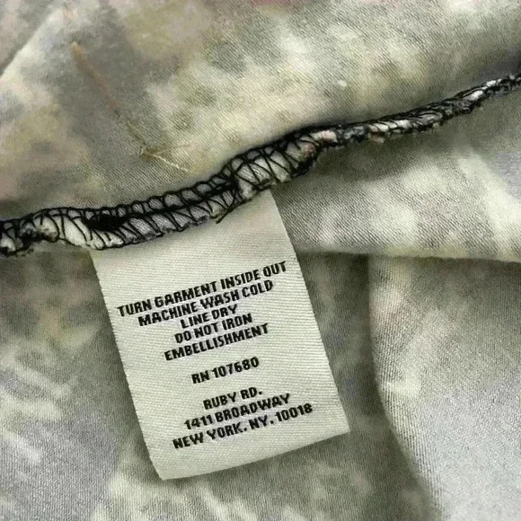 Ruby Rd Womens Animal Print Top Tunic Blouse Shirt Tee Size Medium - Picture 4 of 5